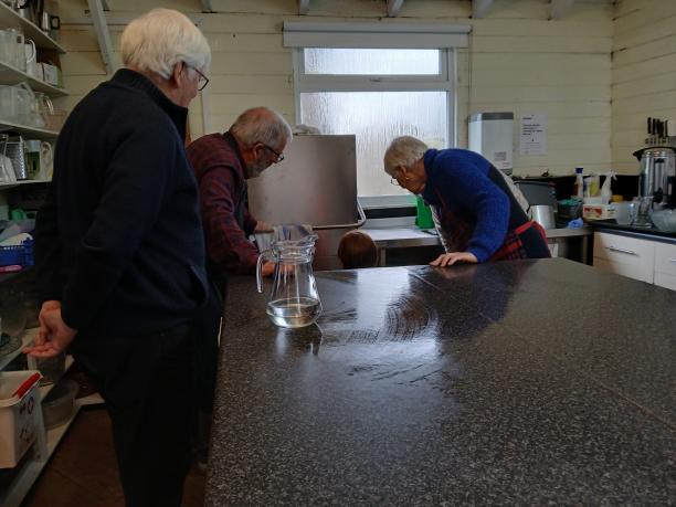 Curry Lunch 25th February: the new dishwasher
